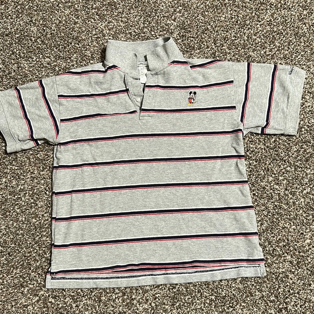Boys Mickey Mouse short sleeve polo shirt